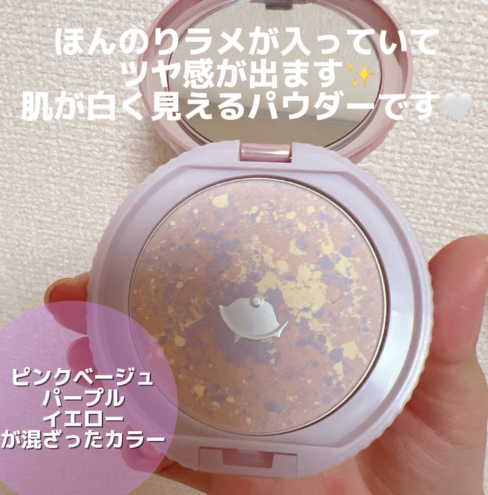 トランスペアレントフィニッシュパウダー/キャンメイク/プレストパウダーを使ったクチコミ(3枚目)