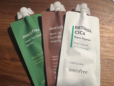 グリーンティーシード アイ＆フェイスボール/innisfree/美容液を使ったクチコミ（3枚目）