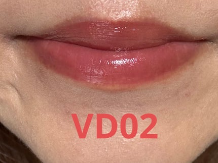 アンドバイロムアンド グラッシーボムティント/&nd by rom&nd/リップティントを使ったクチコミ(4枚目)