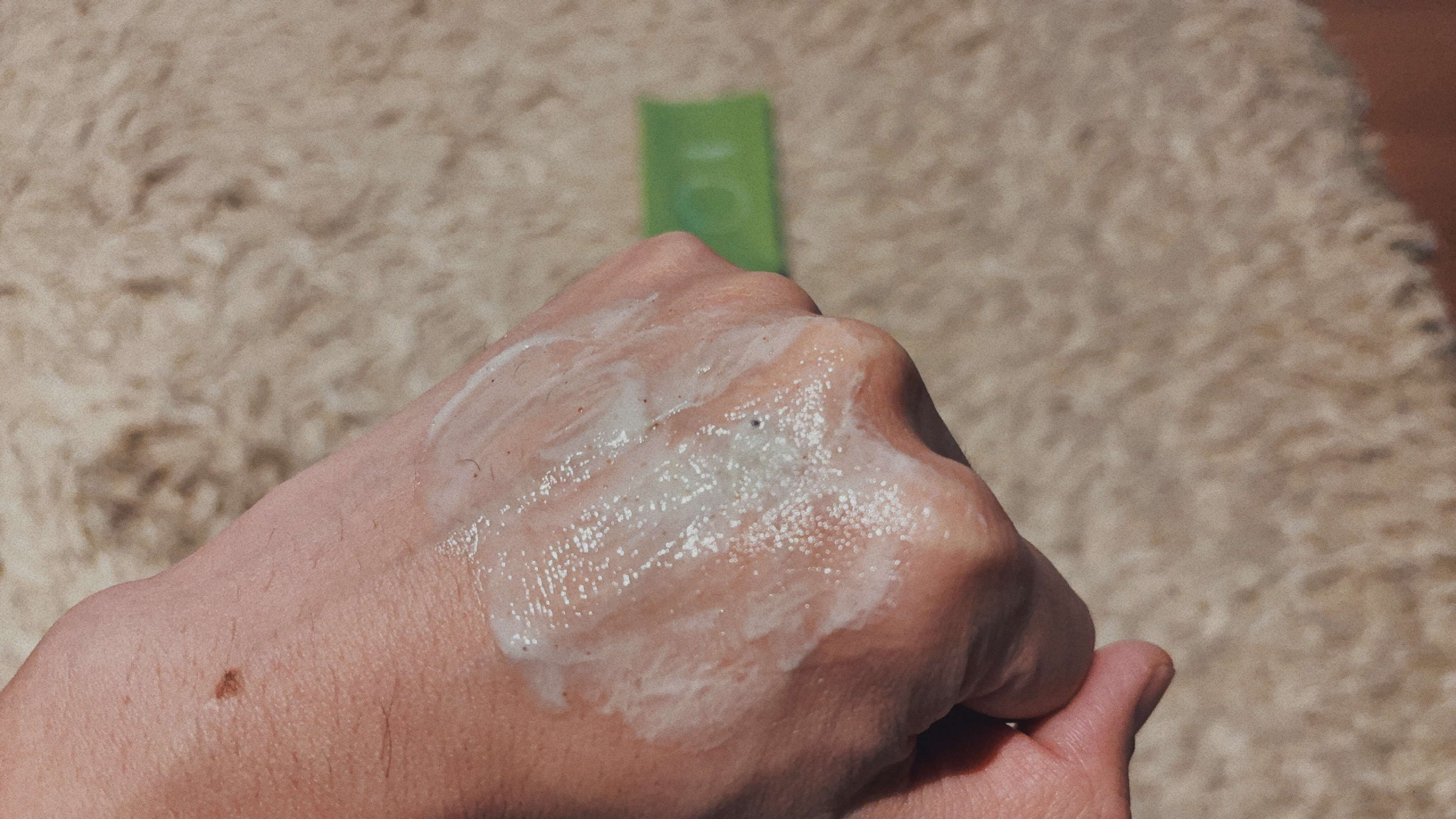 beplain 緑豆弱酸性洗顔フォームのクチコミ「beplain
グリーンフル弱酸性クレンジングフォーム
※写真4枚目は過去の写真です

韓国ス.....」（3枚目）