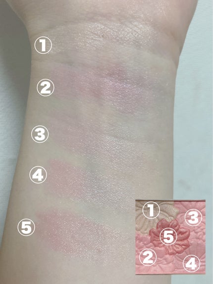 グロウフルールチークス/キャンメイク/パウダーチークを使ったクチコミ(4枚目)