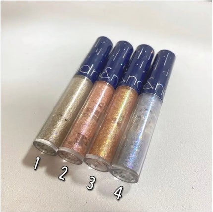 リキッド グリッター シャドウ/rom&nd/グリッターを使ったクチコミ(2枚目)