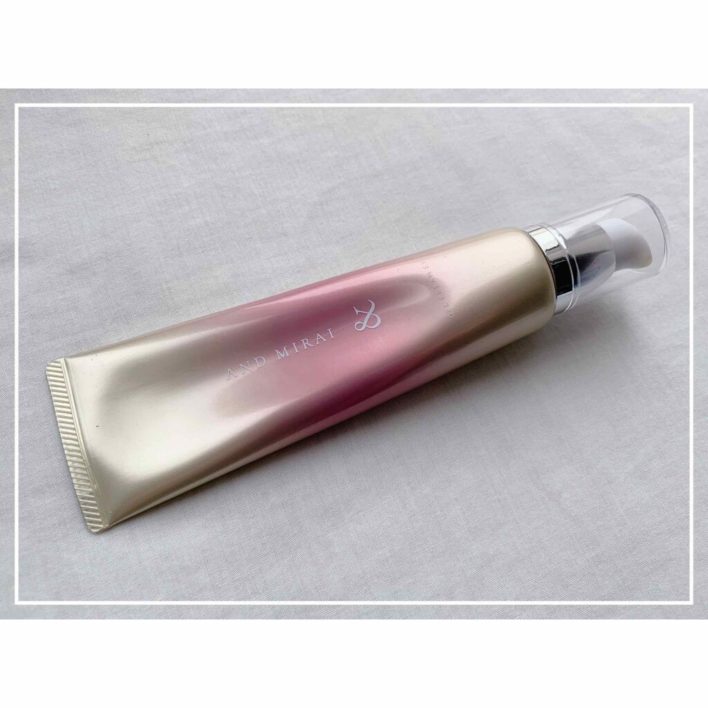 スキン アップ ジェルクリームEX/AND MIRAI/オールインワン化粧品を使ったクチコミ(1枚目)