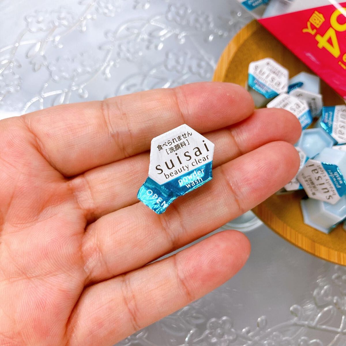 スイサイ ビューティクリア パウダーウォッシュ/suisai/洗顔パウダーを使ったクチコミ（3枚目）