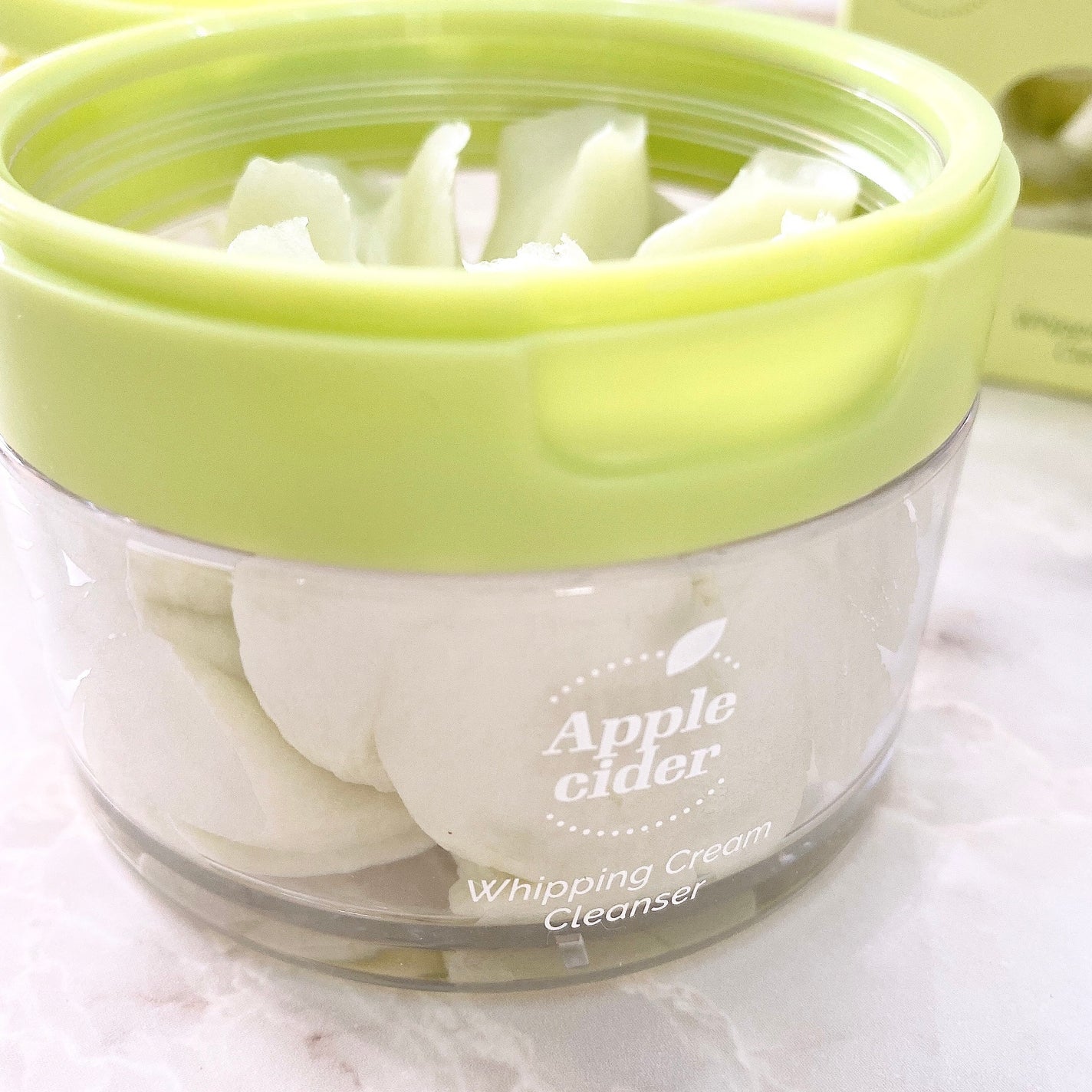 アップルサイダークリームホイップクレンザー/Ariul/クレンジングクリームを使ったクチコミ(7枚目)