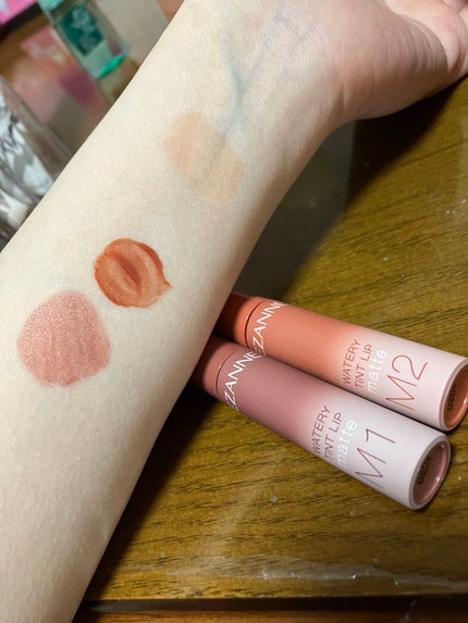 ウォータリーティントリップ マット/CEZANNE/リップティントを使ったクチコミ(1枚目)