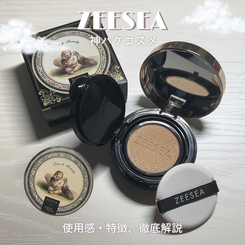 ZEESEA×大英博物館コラボ エンジェル クッションファンデーション/ZEESEA/クッションファンデーションを使ったクチコミ（1枚目）