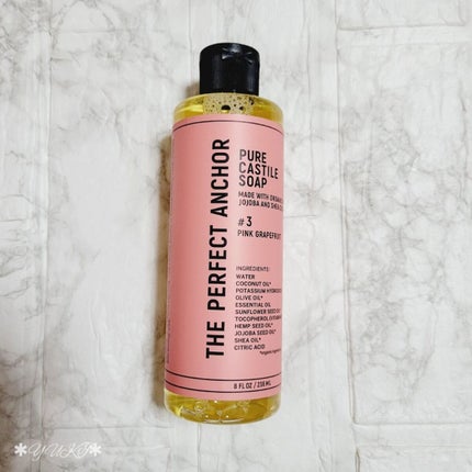 ザ・パーフェクトアンカー ピンクグレープフルーツ #3/THE PERFECT ANCHOR/ボディソープを使ったクチコミ(2枚目)