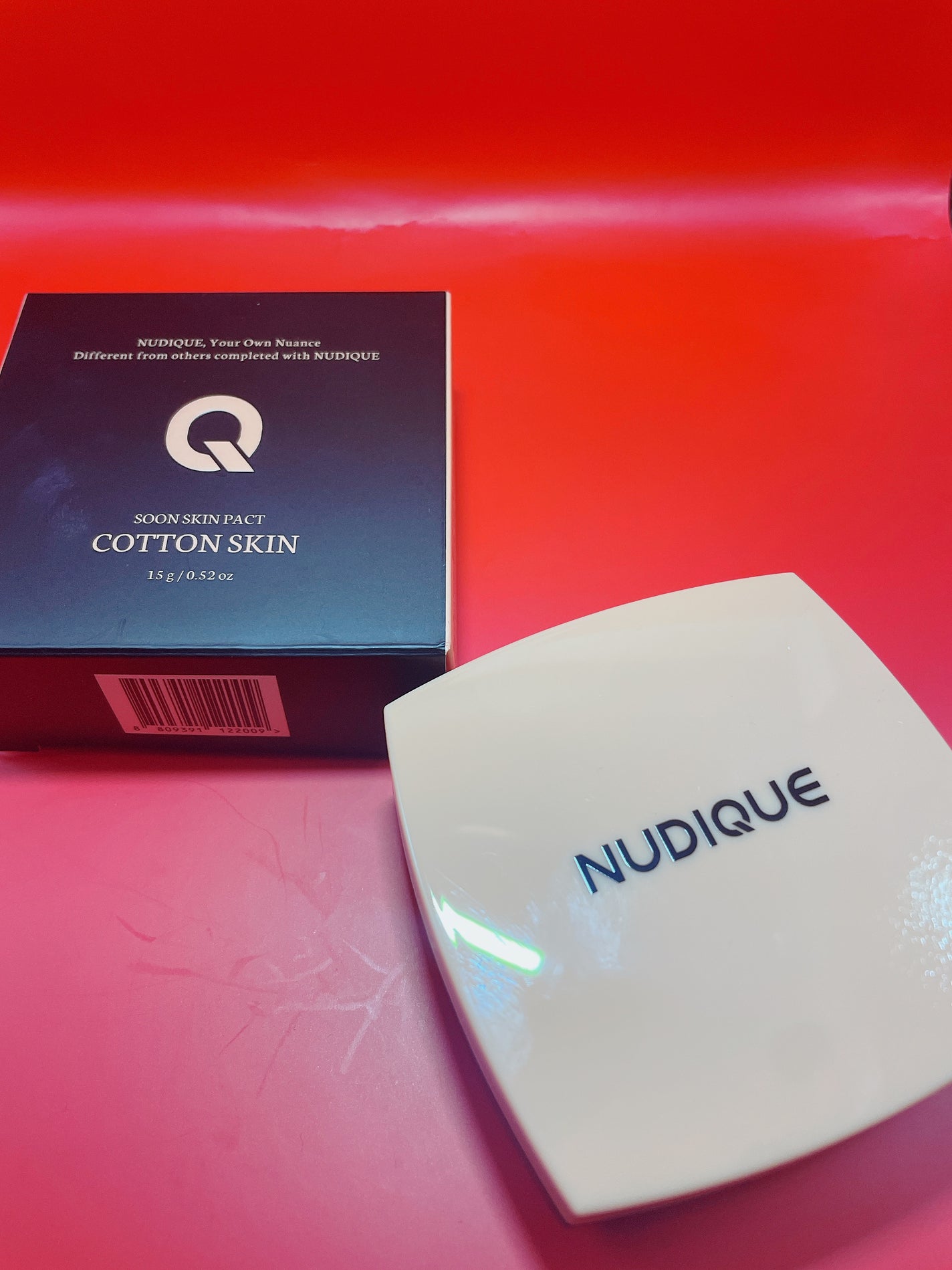 ヌーディークソムサルペクト セミマット/NUDIQUE/クッションファンデーションを使ったクチコミ(2枚目)