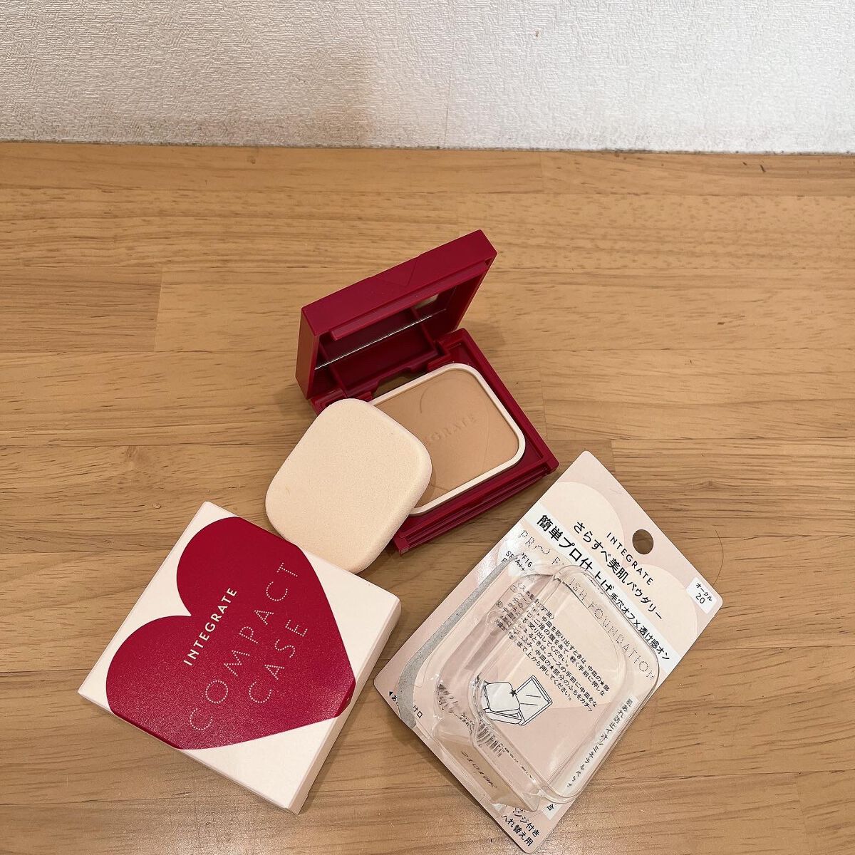 プロフィニッシュファンデーション/インテグレート/パウダーファンデーションを使ったクチコミ(2枚目)