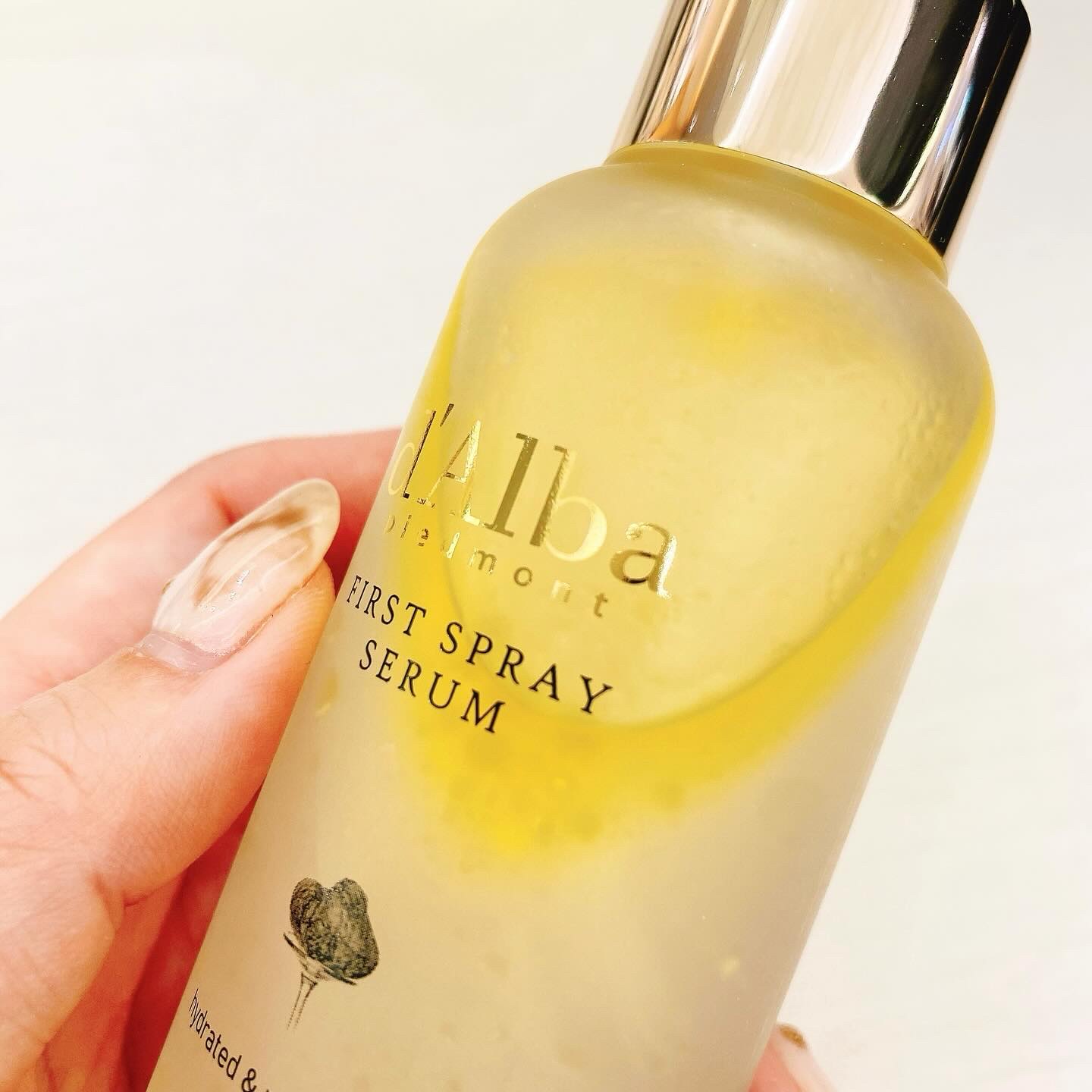 ダルバ ホワイトトリュフファーストスプレーセラム/ダルバ/ミスト状化粧水を使ったクチコミ（2枚目）