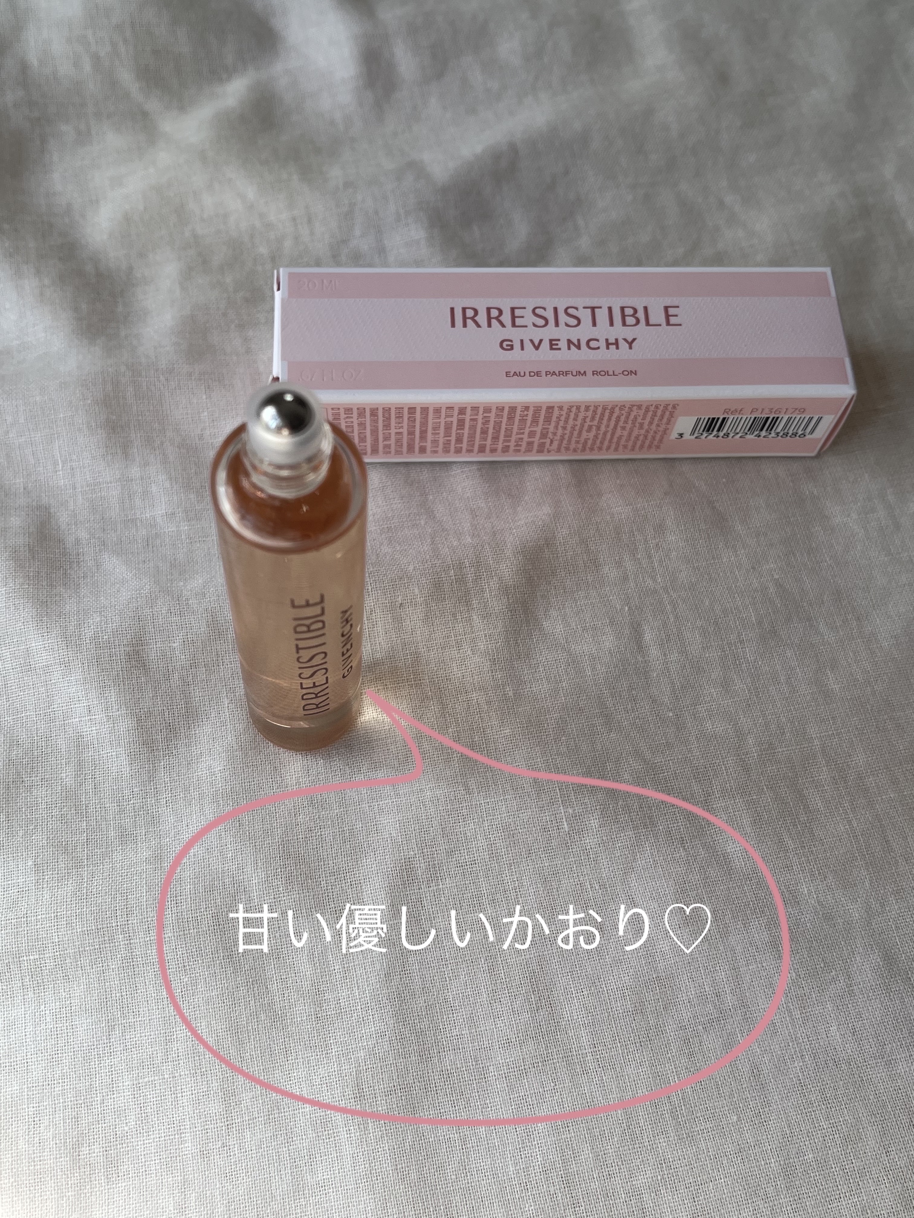 イレジスティブル オーデパルファム ロール オン/GIVENCHY/香水(レディース)を使ったクチコミ（1枚目）