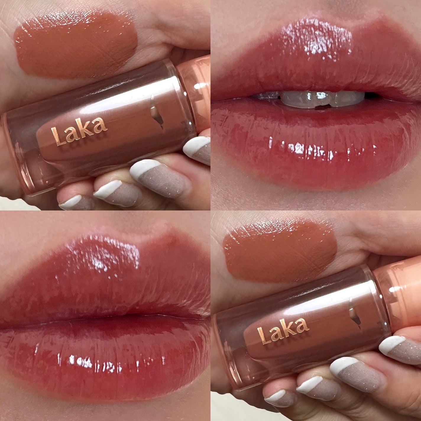 ジェリーイングヌードグロス/Laka/リップグロスを使ったクチコミ(1枚目)