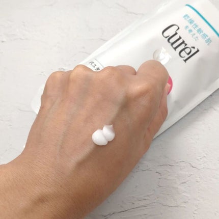 バスタイム モイストバリアクリーム/キュレル/ボディクリームを使ったクチコミ(4枚目)