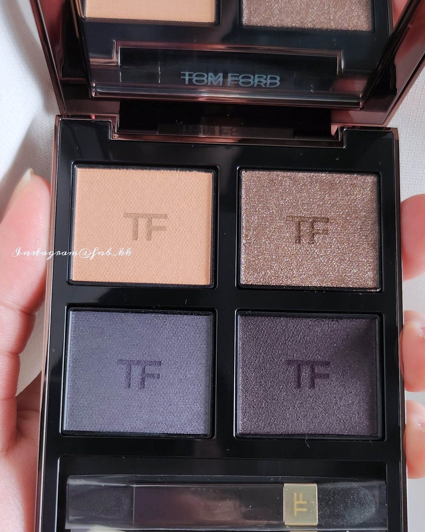 TOM FORD アイシャドウパレット2個 新色レビュー】アイ カラー クォード|TOM FORD BEAUTYの人気色