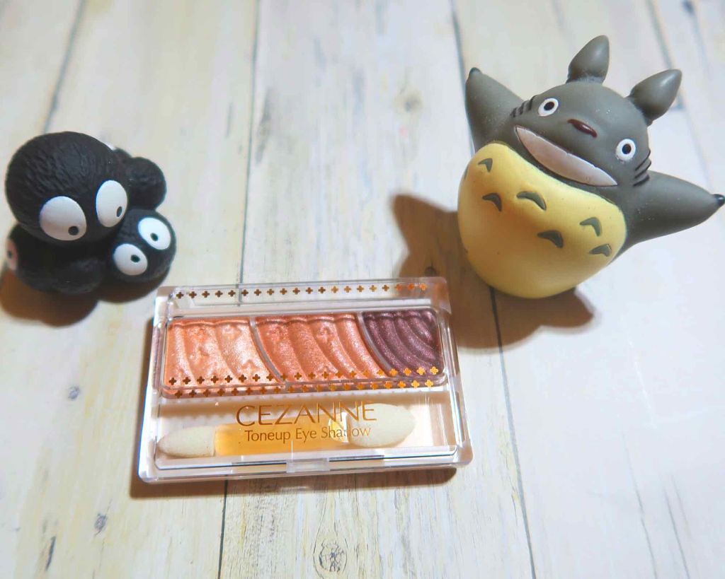 トーンアップアイシャドウ/CEZANNE/アイシャドウパレットを使ったクチコミ(1枚目)