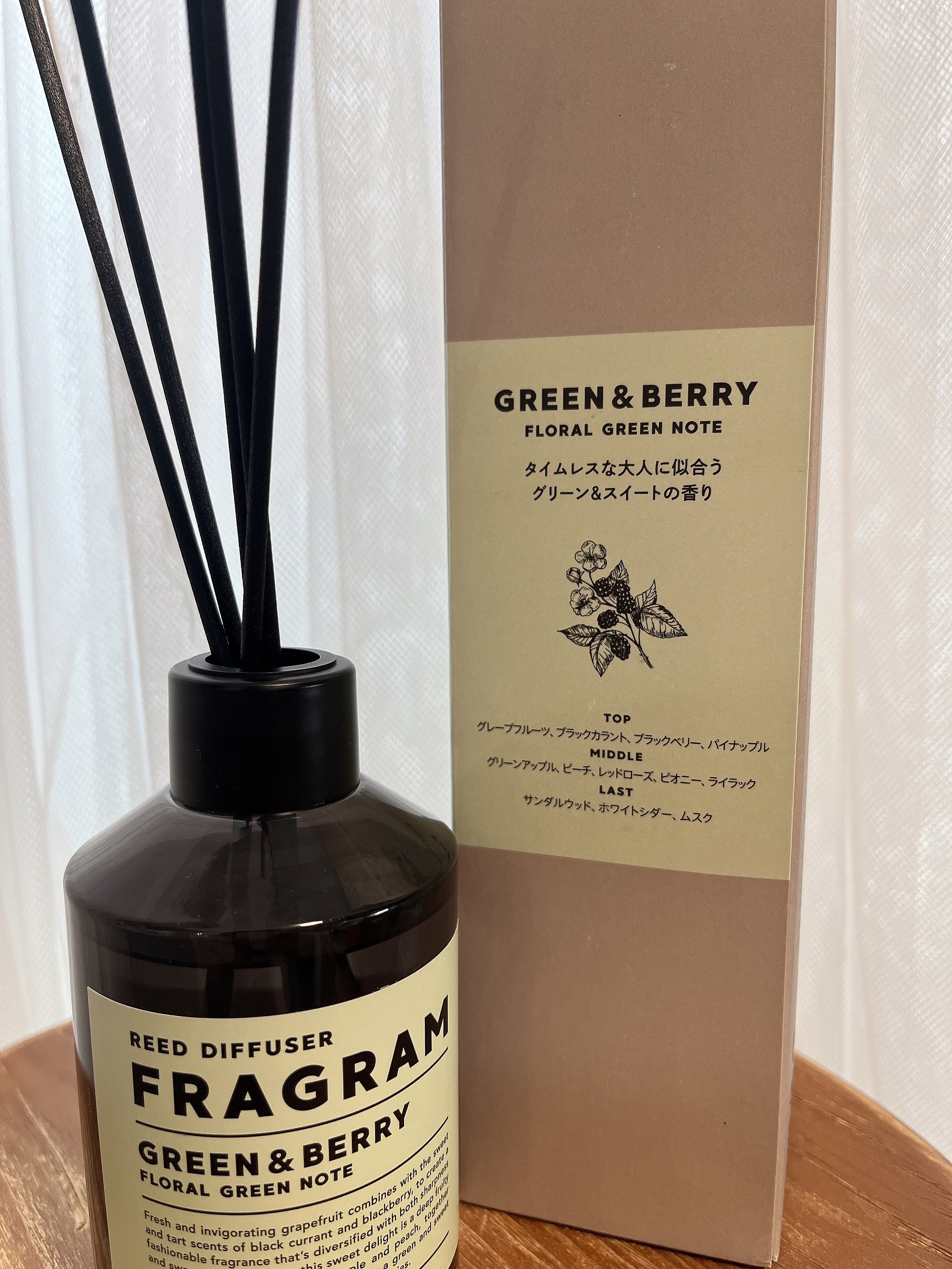 FRESH WATER  リードディフューザー/FRAGRAM/ルームフレグランスを使ったクチコミ（2枚目）