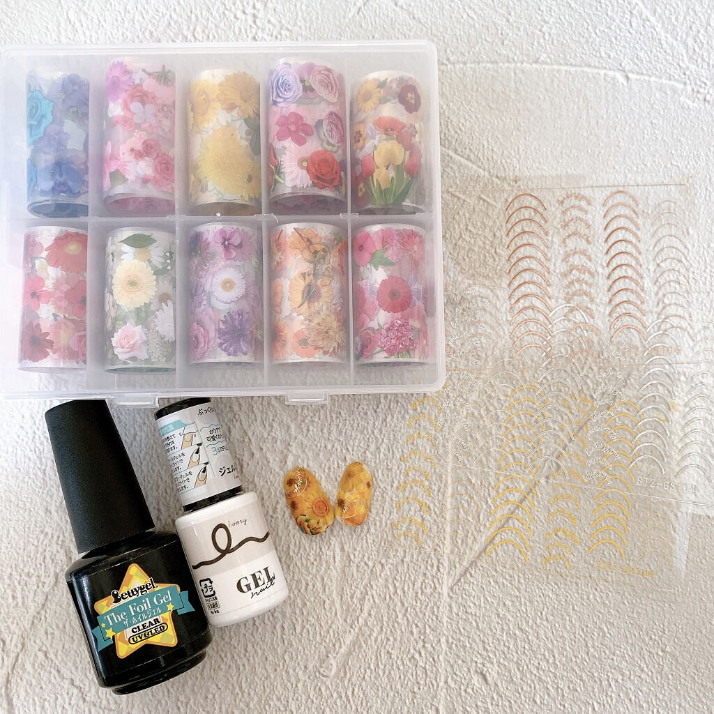 ザ・ホイルジェル/Betty gel(ベティジェル)/ジェルネイルを使ったクチコミ（2枚目）