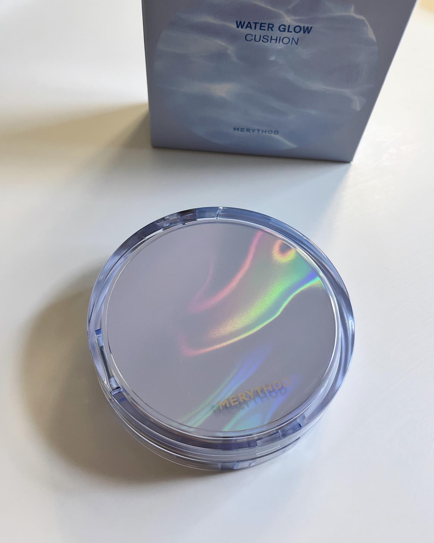 ウォーター光彩クッション /MERYTHOD/クッションファンデーションを使ったクチコミ（1枚目）