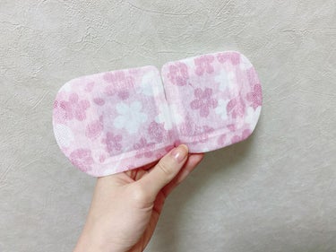 蒸気でホットアイマスク 幸せ呼ぶ桜の香り/めぐりズム/その他を使ったクチコミ（2枚目）