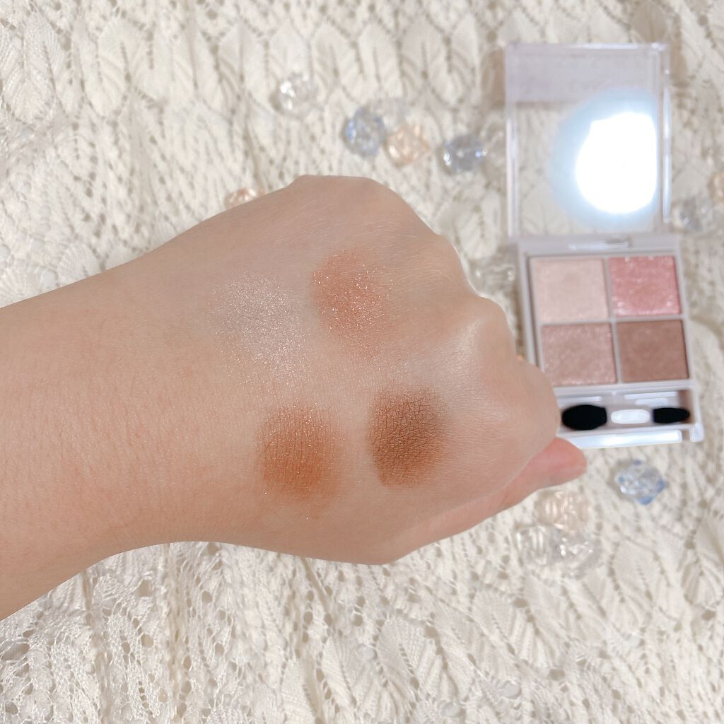 シルキースフレアイズ/キャンメイク/アイシャドウパレットを使ったクチコミ（3枚目）