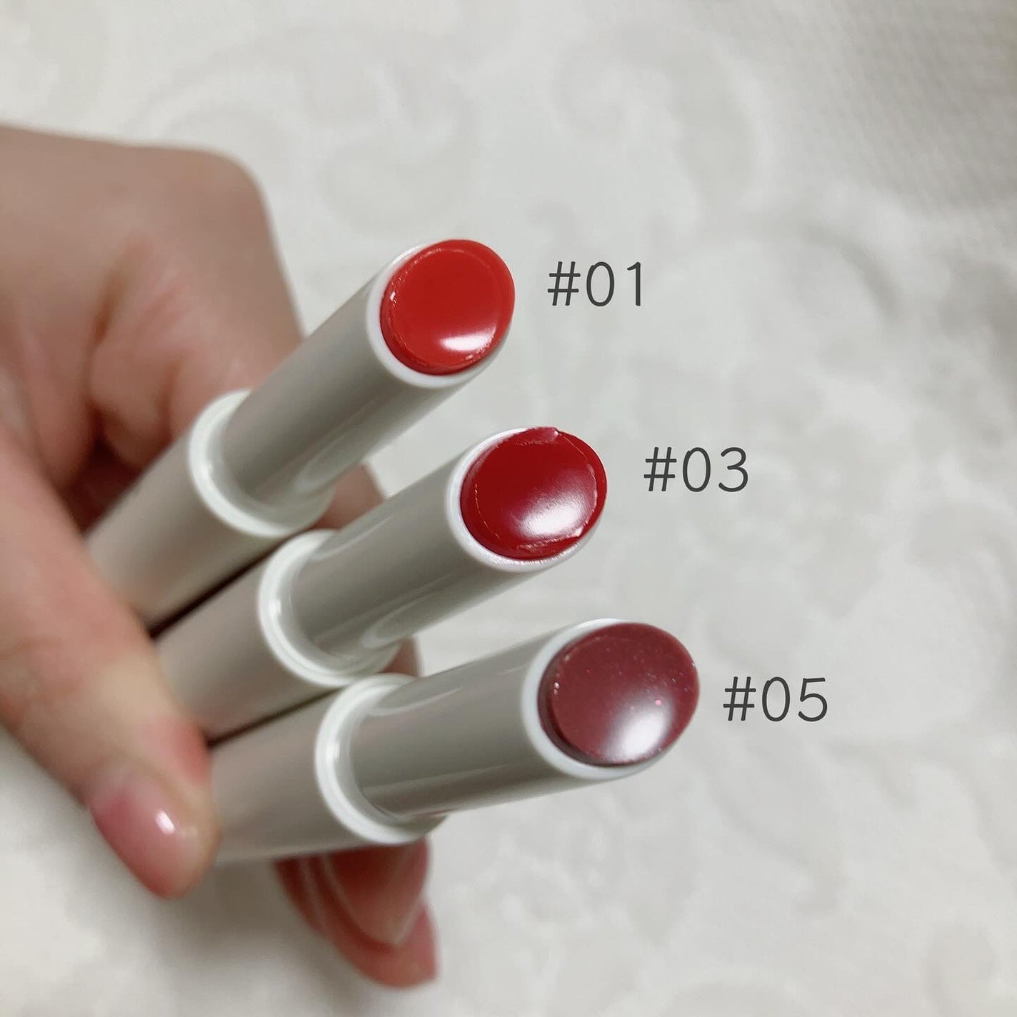 ベアグローペプチドメルティングバーム/PINATE/リップグロスを使ったクチコミ(2枚目)