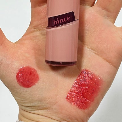 ロウグロウジェルティント/hince/リップティントを使ったクチコミ(2枚目)