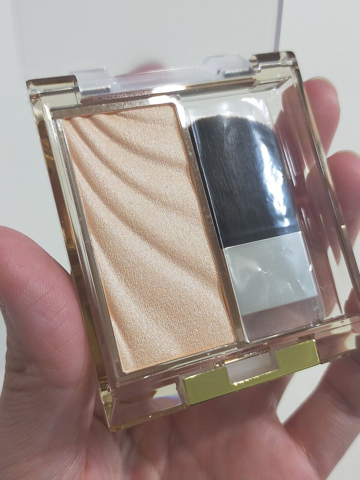 ドレープド シマーグロウ/excel/パウダーハイライトを使ったクチコミ（2枚目）