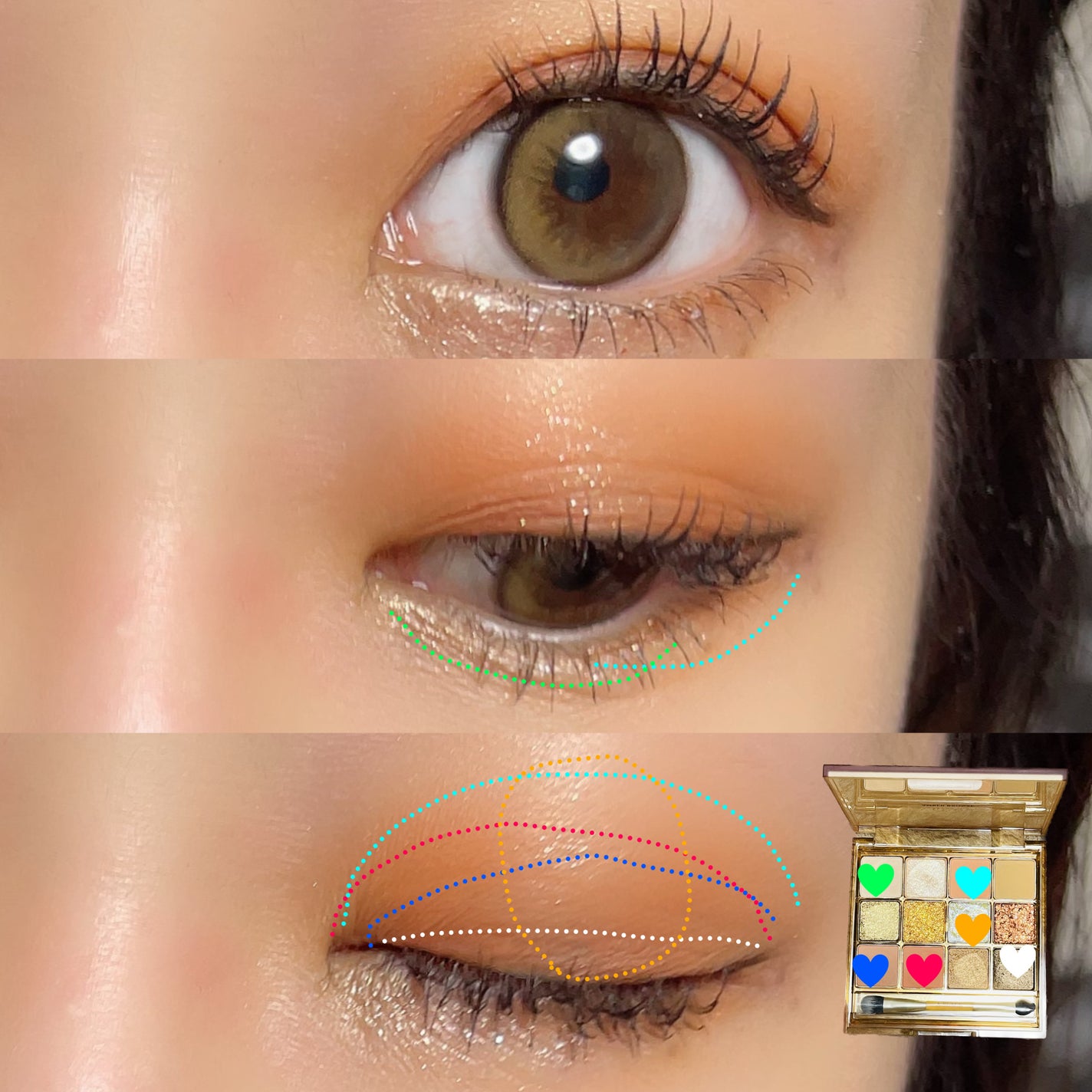 グラムチェンジマルチパレット/A.BLACK/マルチパレットを使ったクチコミ(5枚目)