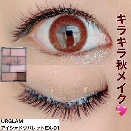 アイシャドウパレット/U R GLAM/アイシャドウパレットを使ったクチコミ(1枚目)