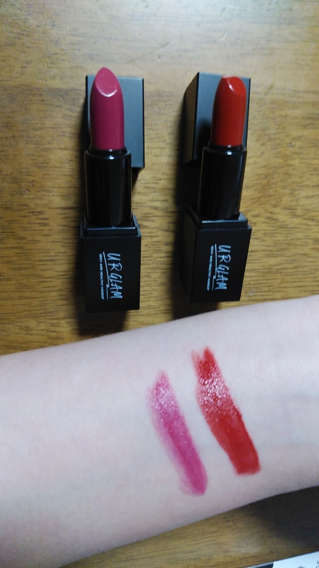 UR GLAM     MINI LIPSTICK/U R GLAM/口紅を使ったクチコミ（2枚目）