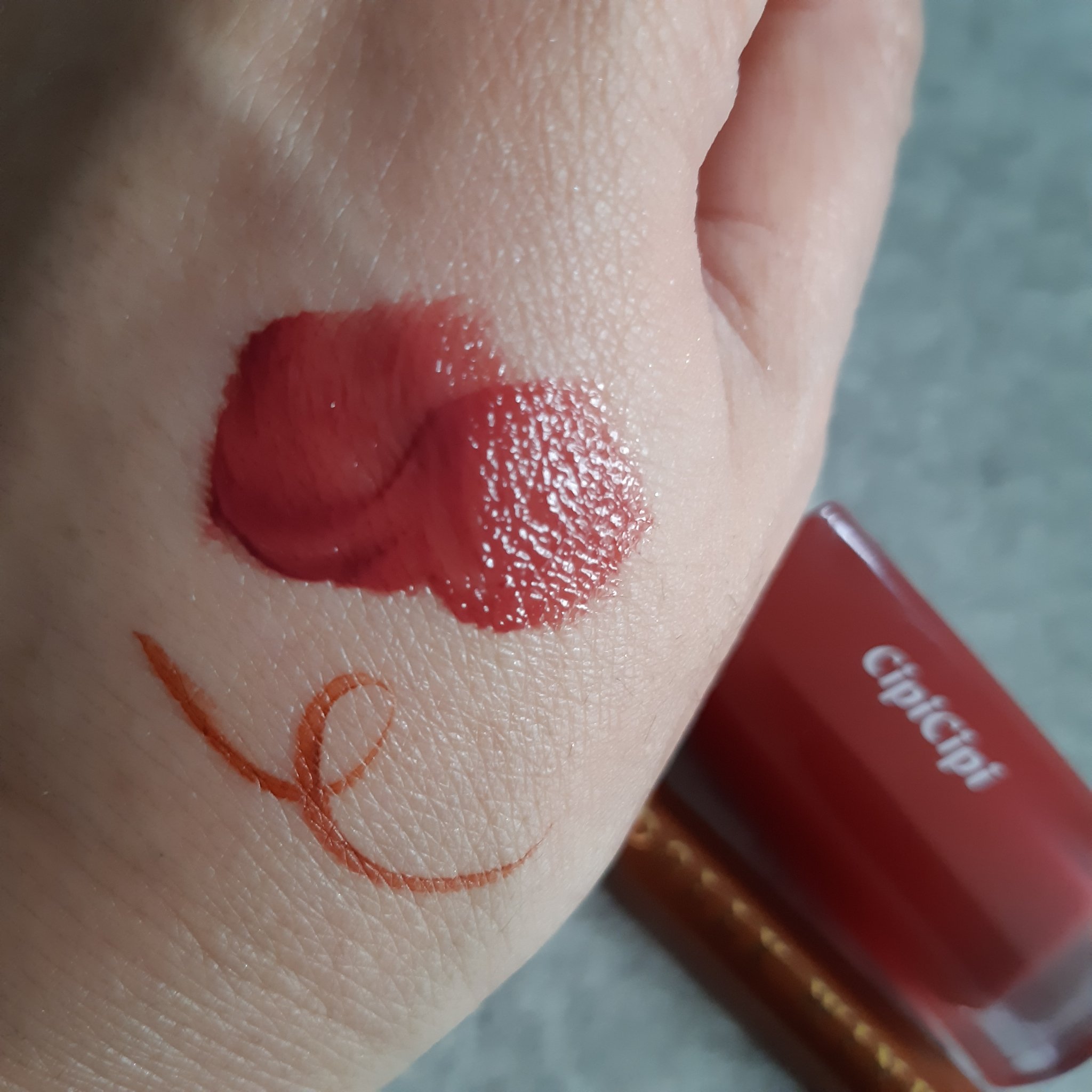 マイベストライナー オレンジブラウン/ドーリーウインク/リキッドアイライナーを使ったクチコミ（3枚目）