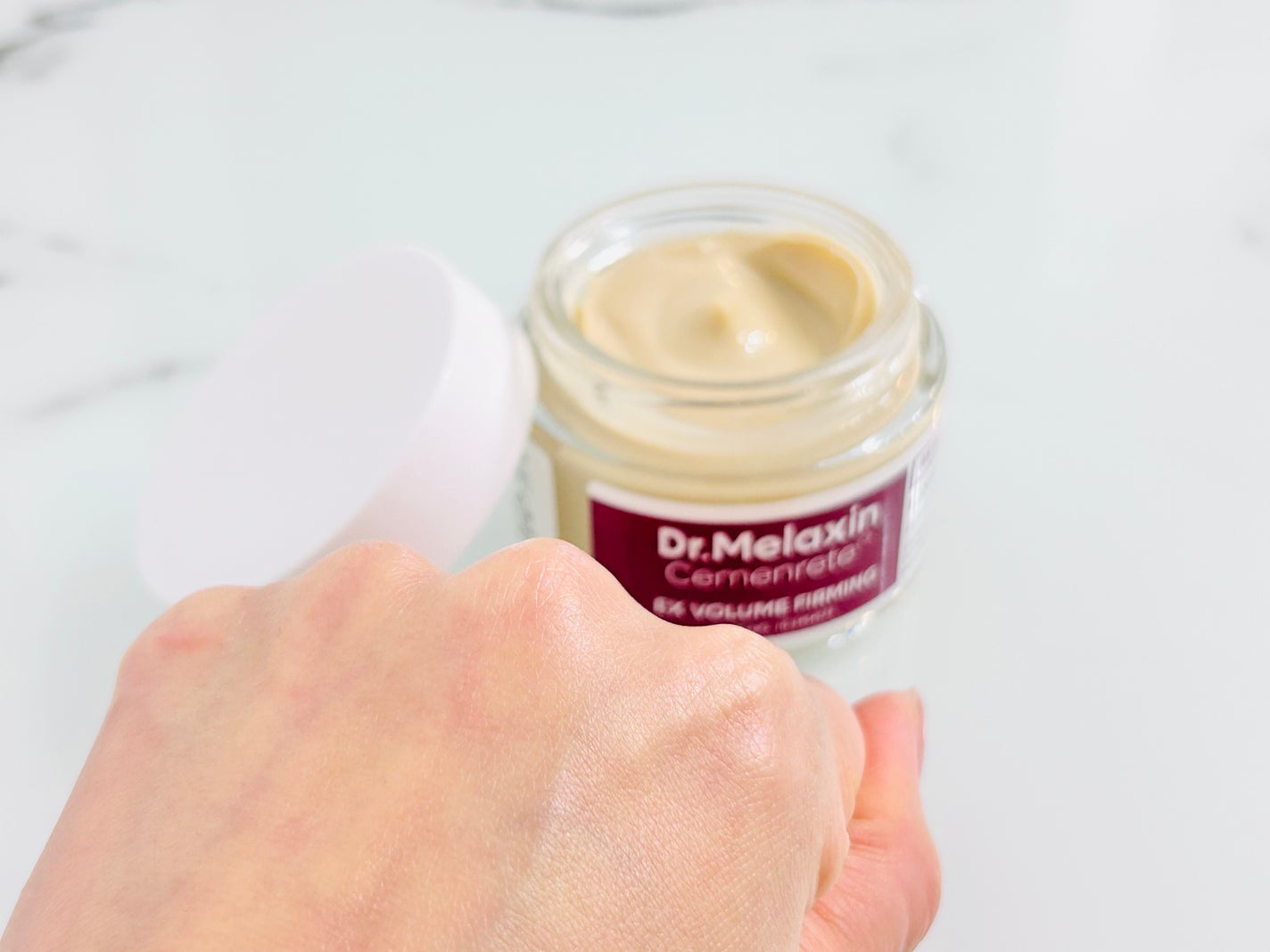 Cemenrete Calcium Intense Cream/Dr.Melaxin/フェイスクリームを使ったクチコミ(7枚目)