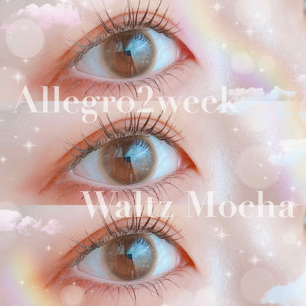 ワルツモカ/アレグロ/カラーコンタクトレンズを使ったクチコミ（1枚目）