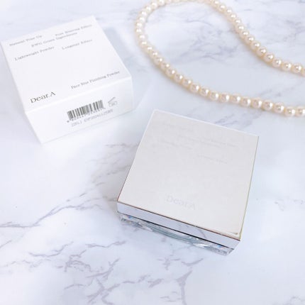 フェイス ブラー フィニッシング パウダー/Dear.A/ルースパウダーを使ったクチコミ(1枚目)