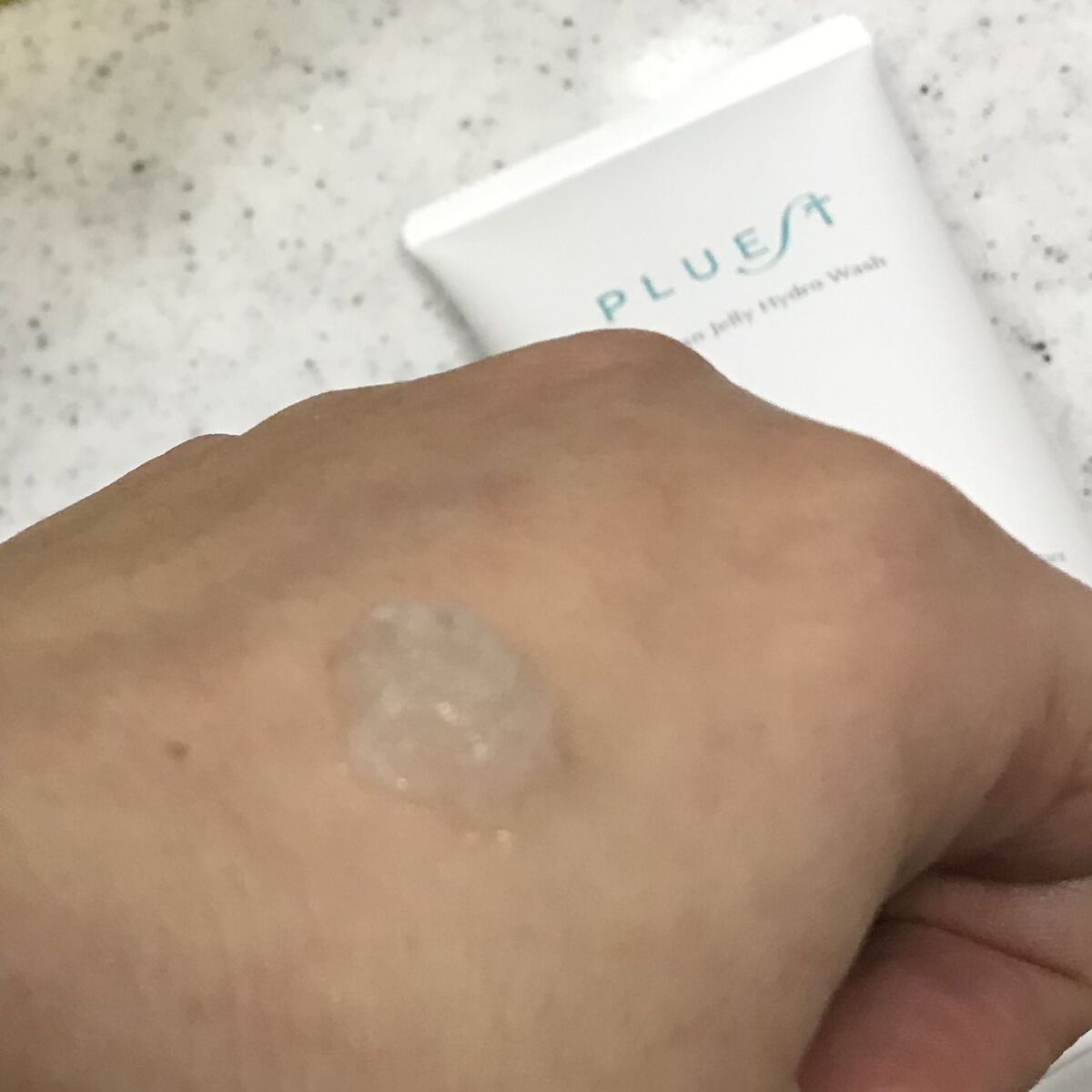 マンナンジェリーハイドロウォッシュ/PLUEST/洗顔料を使ったクチコミ（2枚目）