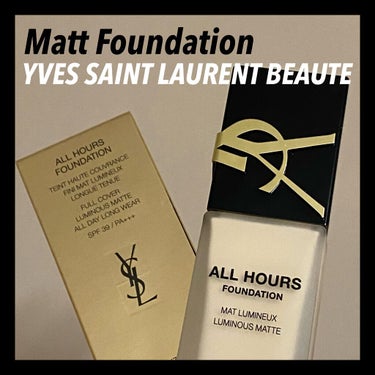 オールアワーズ リキッド/YVES SAINT LAURENT BEAUTE/リキッドファンデーションを使ったクチコミ（1枚目）