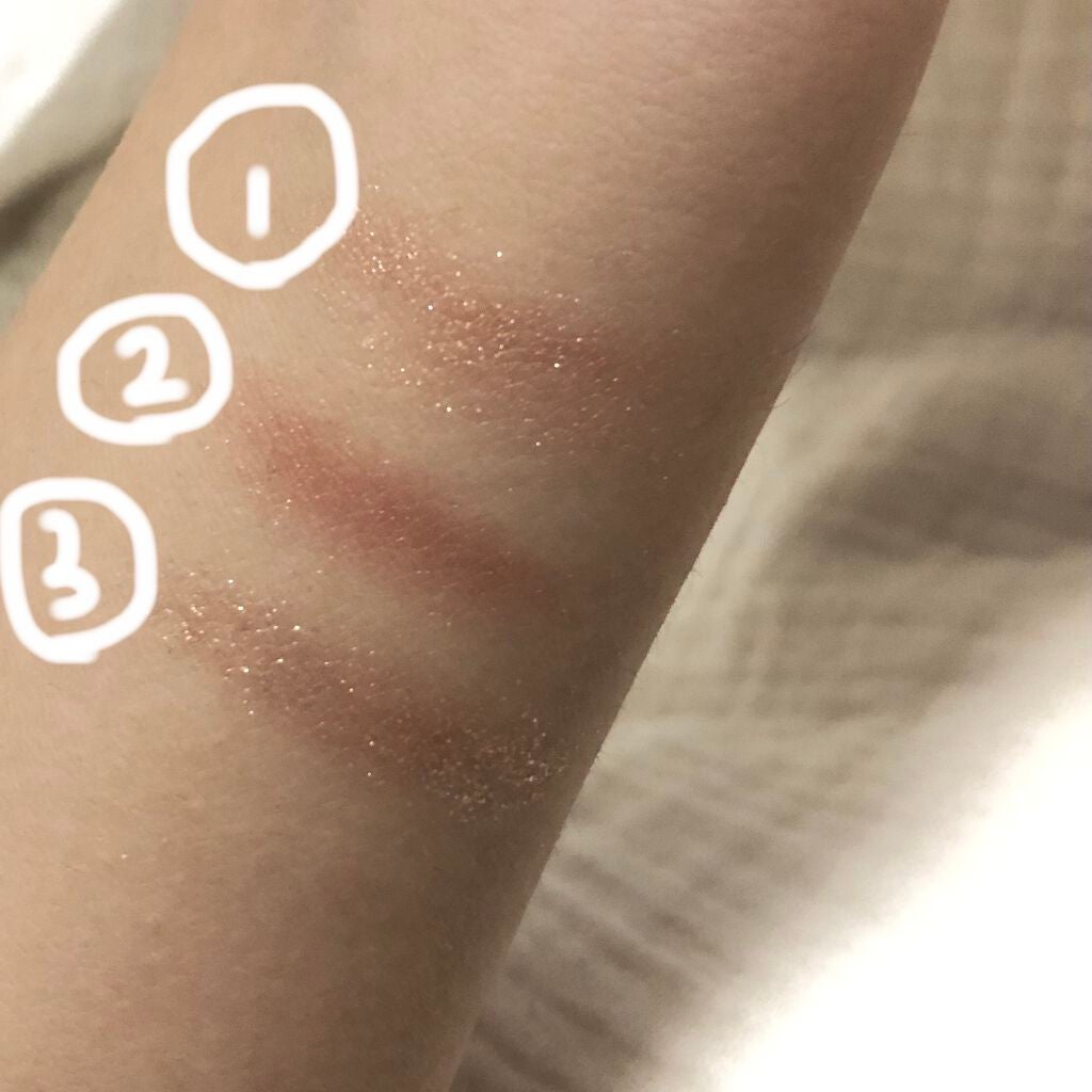 ジューシーピュアアイズ/キャンメイク/アイシャドウパレットを使ったクチコミ(3枚目)