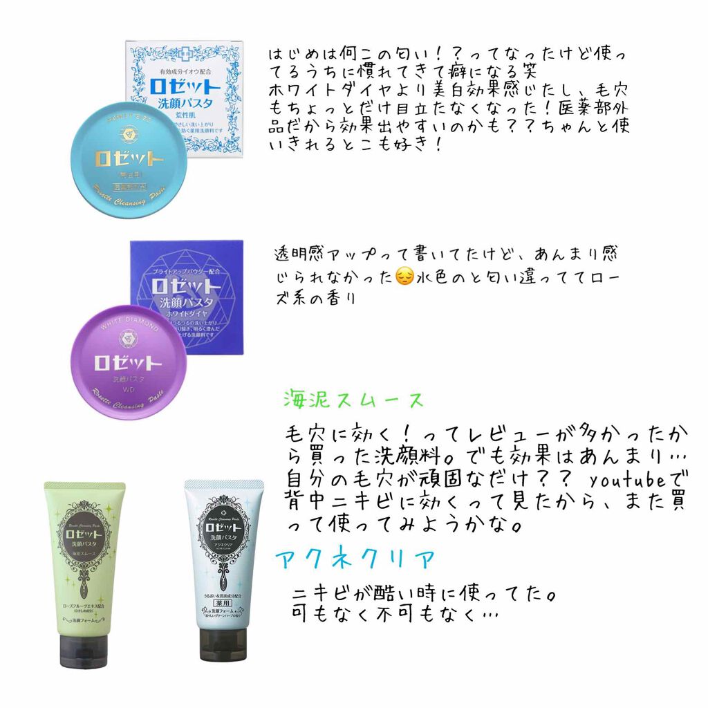 ロゼット 洗顔パスタ 荒性肌/ロゼット/洗顔フォームを使ったクチコミ(2枚目)