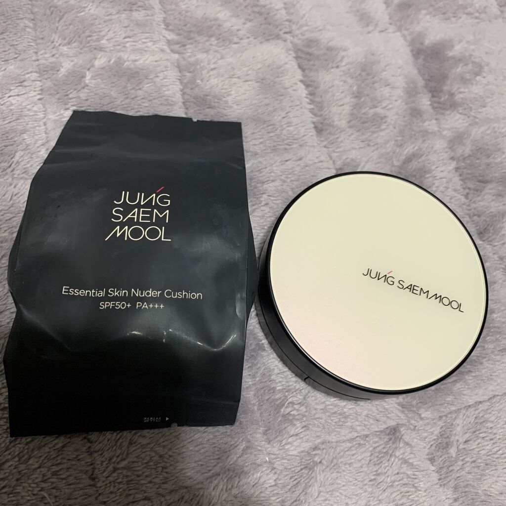 エッセンシャル スキン ヌーダー クッション/JUNG SAEM MOOL/クッションファンデーションを使ったクチコミ（2枚目）