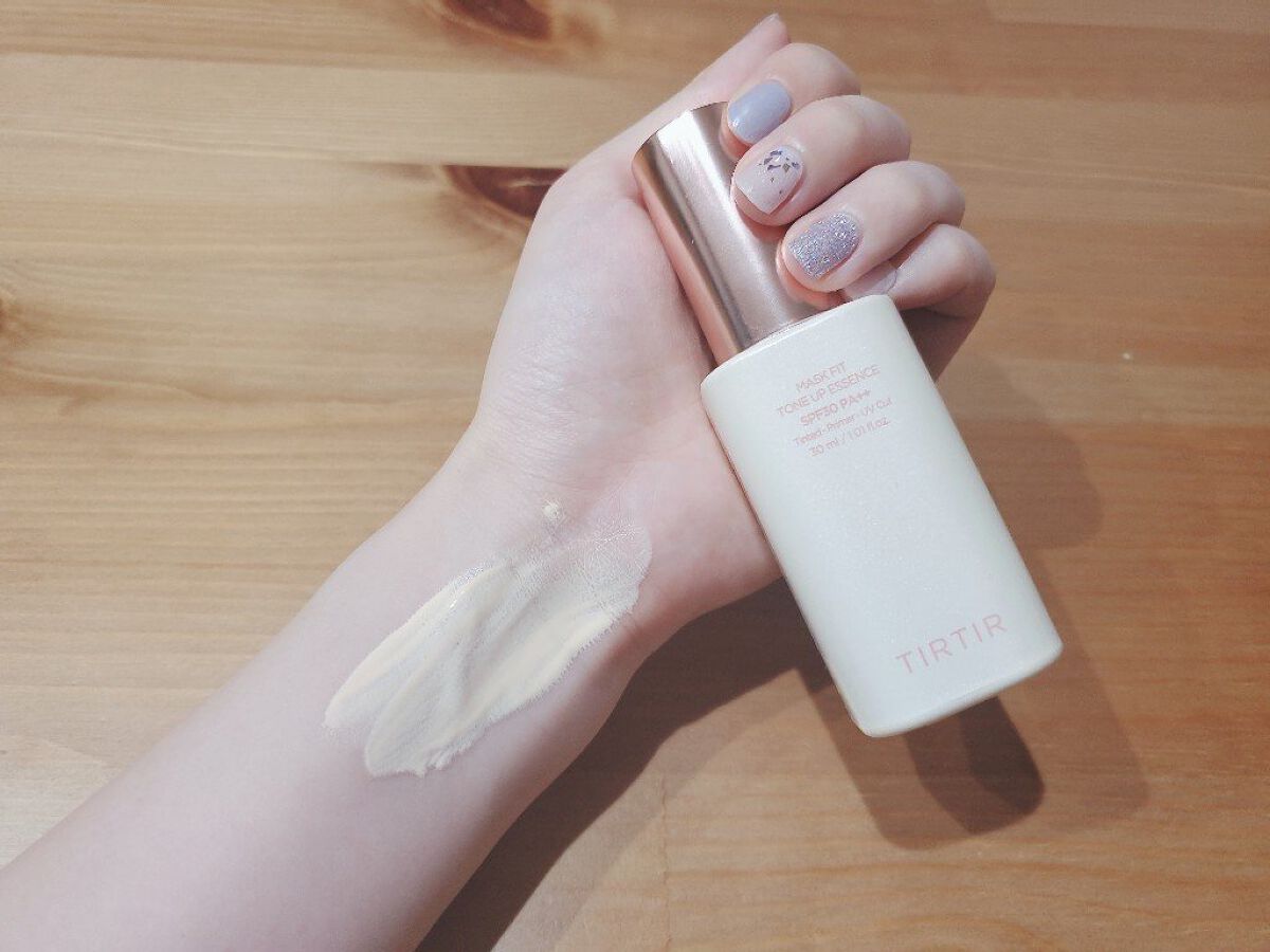 マスクフィットトーンアップエッセンス/TIRTIR(ティルティル)/化粧下地を使ったクチコミ（2枚目）
