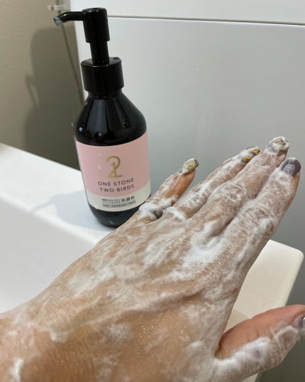 洗顔だけじゃない+パックもできる洗顔料/ONE STONE TWO BIRDS/その他洗顔料を使ったクチコミ(5枚目)