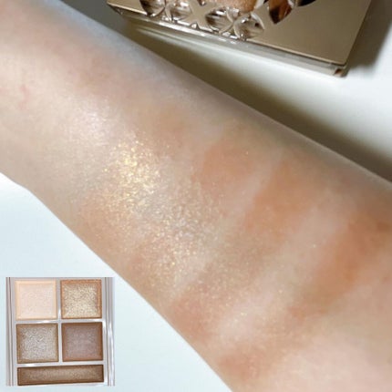 パノラマデザイン アイパレット/Visée/アイシャドウパレットを使ったクチコミ(4枚目)