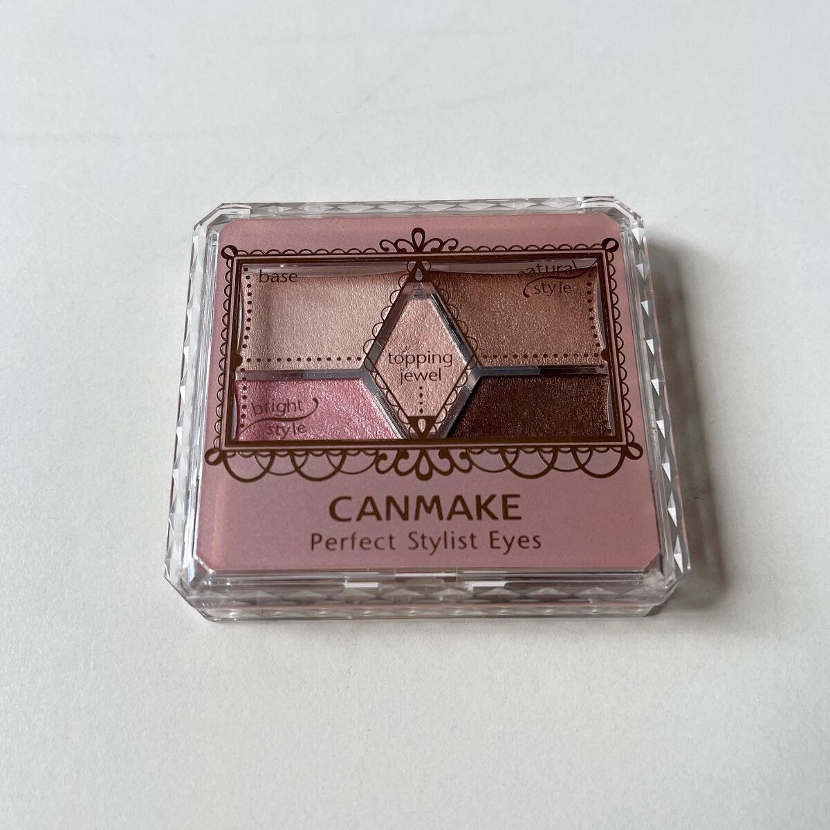 【旧品】パーフェクトスタイリストアイズ/キャンメイク/アイシャドウパレットを使ったクチコミ(1枚目)