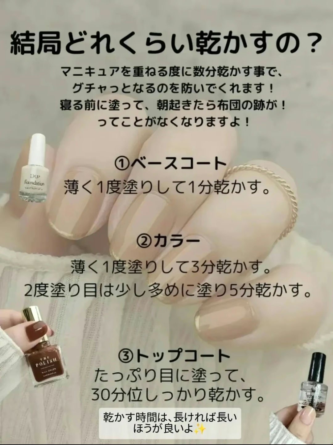 セシェ・ヴィート/セシェ/ネイルトップコートを使ったクチコミ（2枚目）