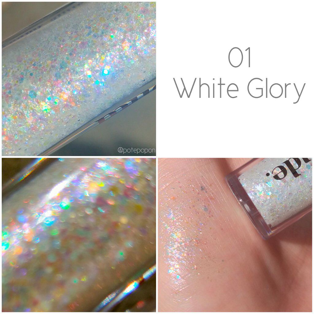 MD ドリーミーグリッター/mude./グリッターを使ったクチコミ（3枚目）