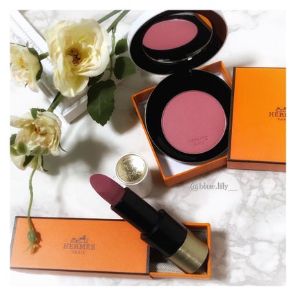 〈ルージュ・エルメス〉 ルージュ ア レーヴル マット/エルメス/口紅を使ったクチコミ(6枚目)