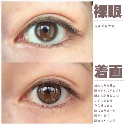 エバーカラーワンデー ナチュラル/エバーカラー/ワンデー(1DAY)カラコンを使ったクチコミ(3枚目)