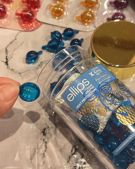 『日本限定』 ヘアーオイル【ピュアナチュラ】/ellips/ヘアオイルを使ったクチコミ(2枚目)