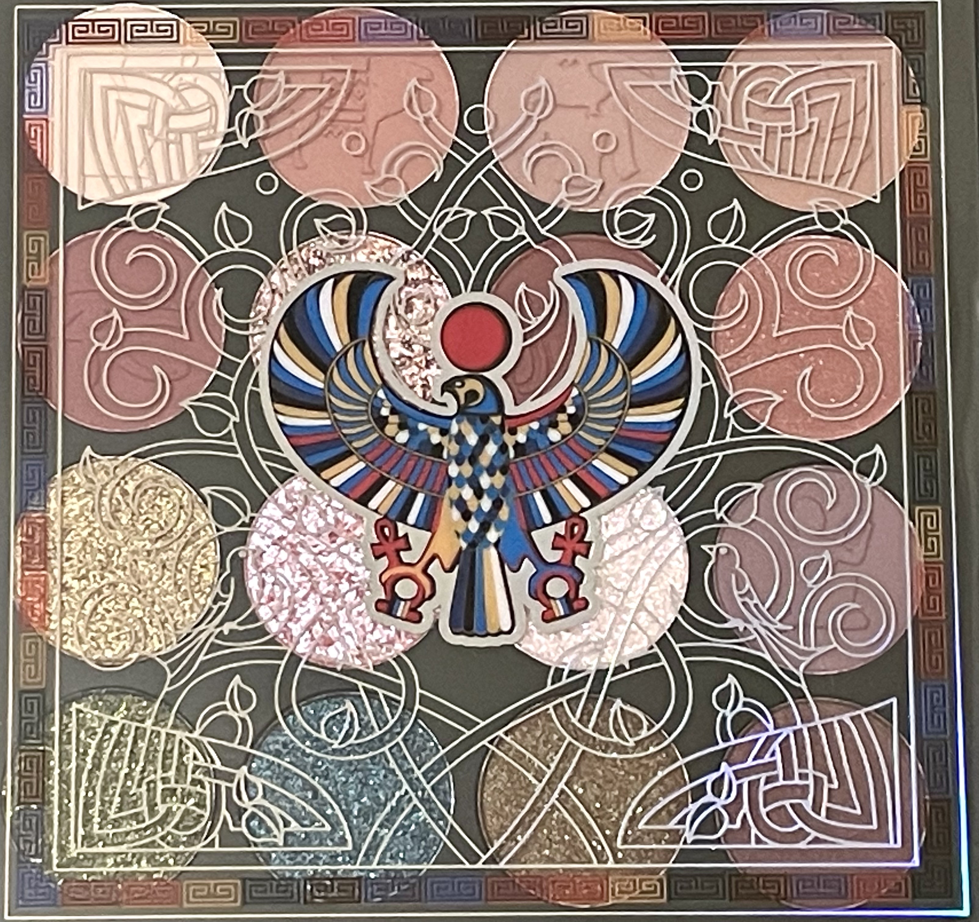 Fireworks 16 Color Eye Shadow/ZEESEA/アイシャドウパレットを使ったクチコミ（2枚目）